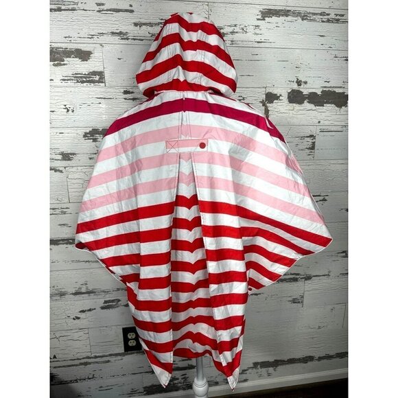 HUNTER for Target Limited Edition Rain Poncho Red/White/Pink Size M/L NWOT - Picture 4 of 6